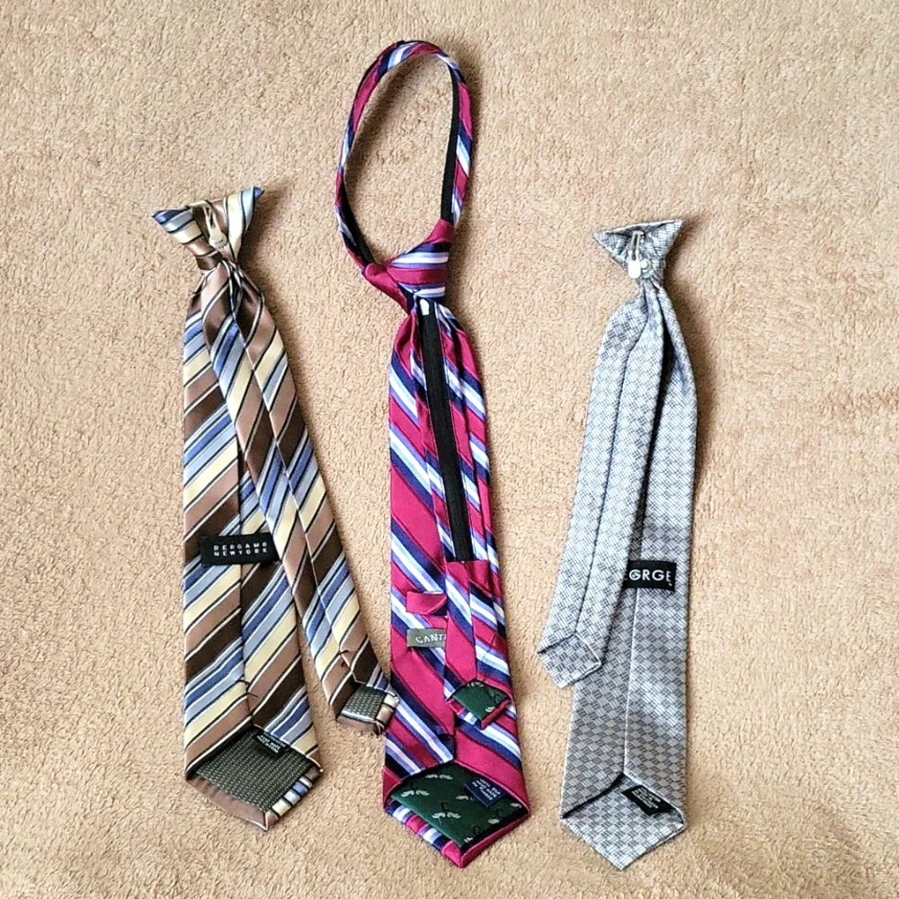 Bundle of boy neckties